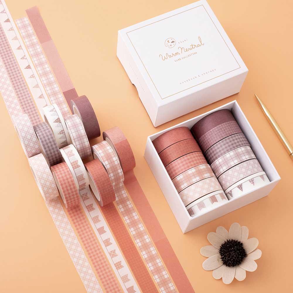 Tsuki Core Color Washi Tape Sets ☾