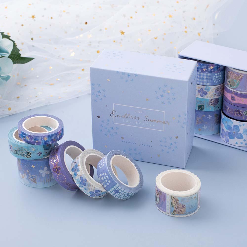 Tsuki ‘Endless Summer’ Washi Tape Set ☾
