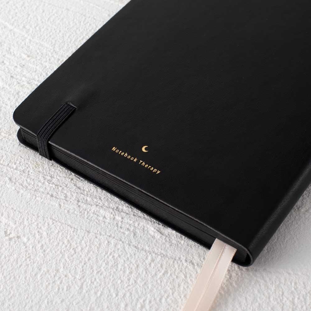 Tsuki 'Midnight Edition' Black Page Bullet Journal ☾