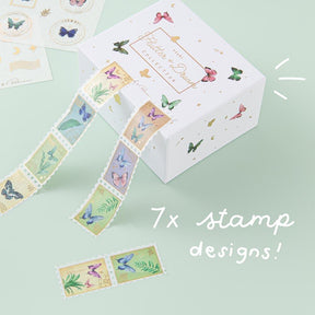 Tsuki ‘Flutter + Dream’ Washi Tape Set by Notebook Therapy x Pelinkan ☾