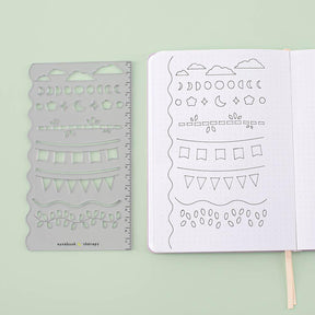 Tsuki Bullet Journal Stencil Set ☾