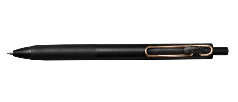 uniball™ ONE Retractable Gel Pen, Limited Edition Gold Clips