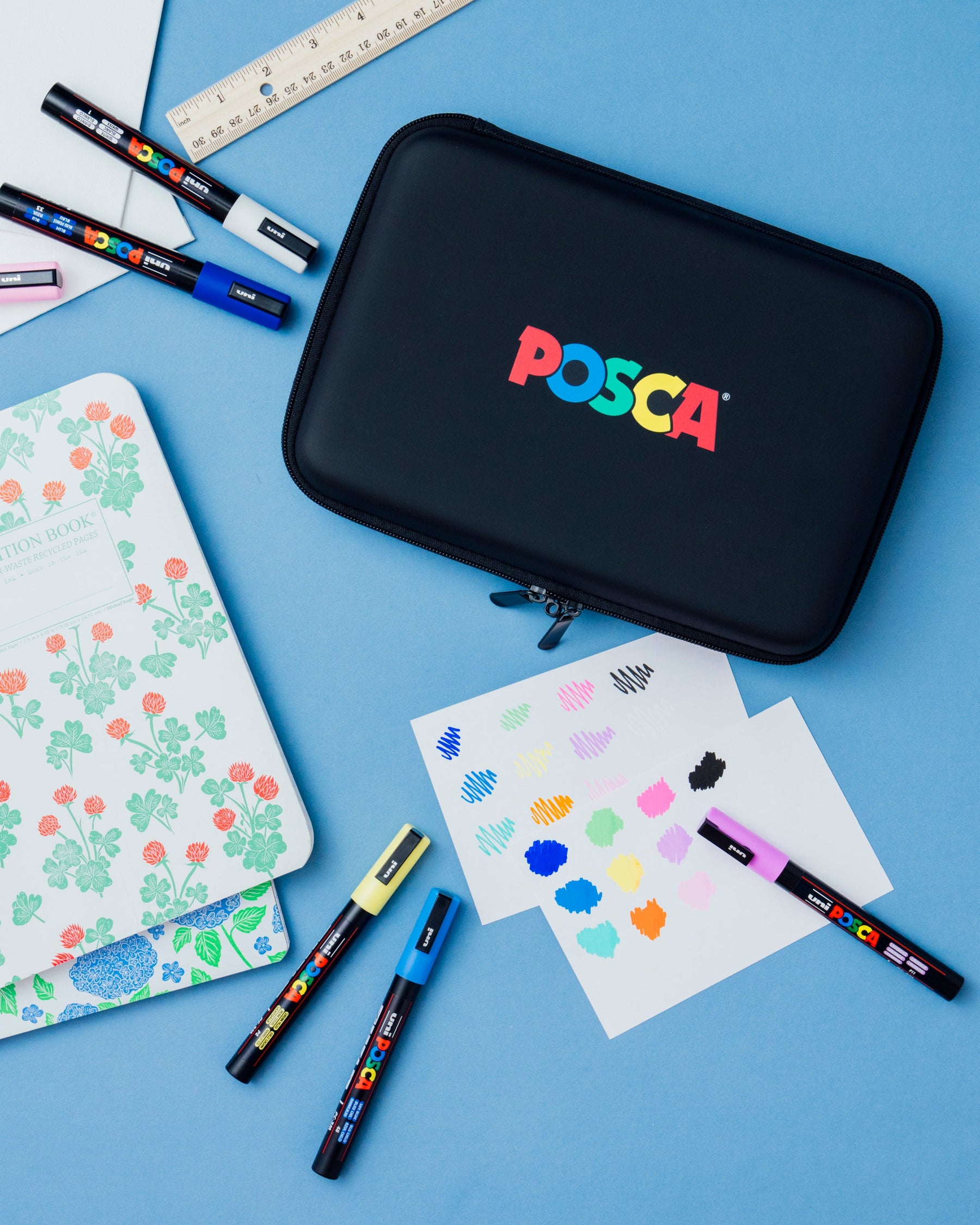 uni POSCA® PC-3M & PC-5M, 22 Count, Exclusive Special Edition Kit