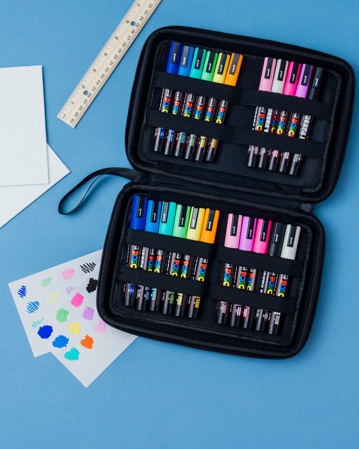 uni POSCA® PC-3M & PC-5M, 22 Count, Exclusive Special Edition Kit