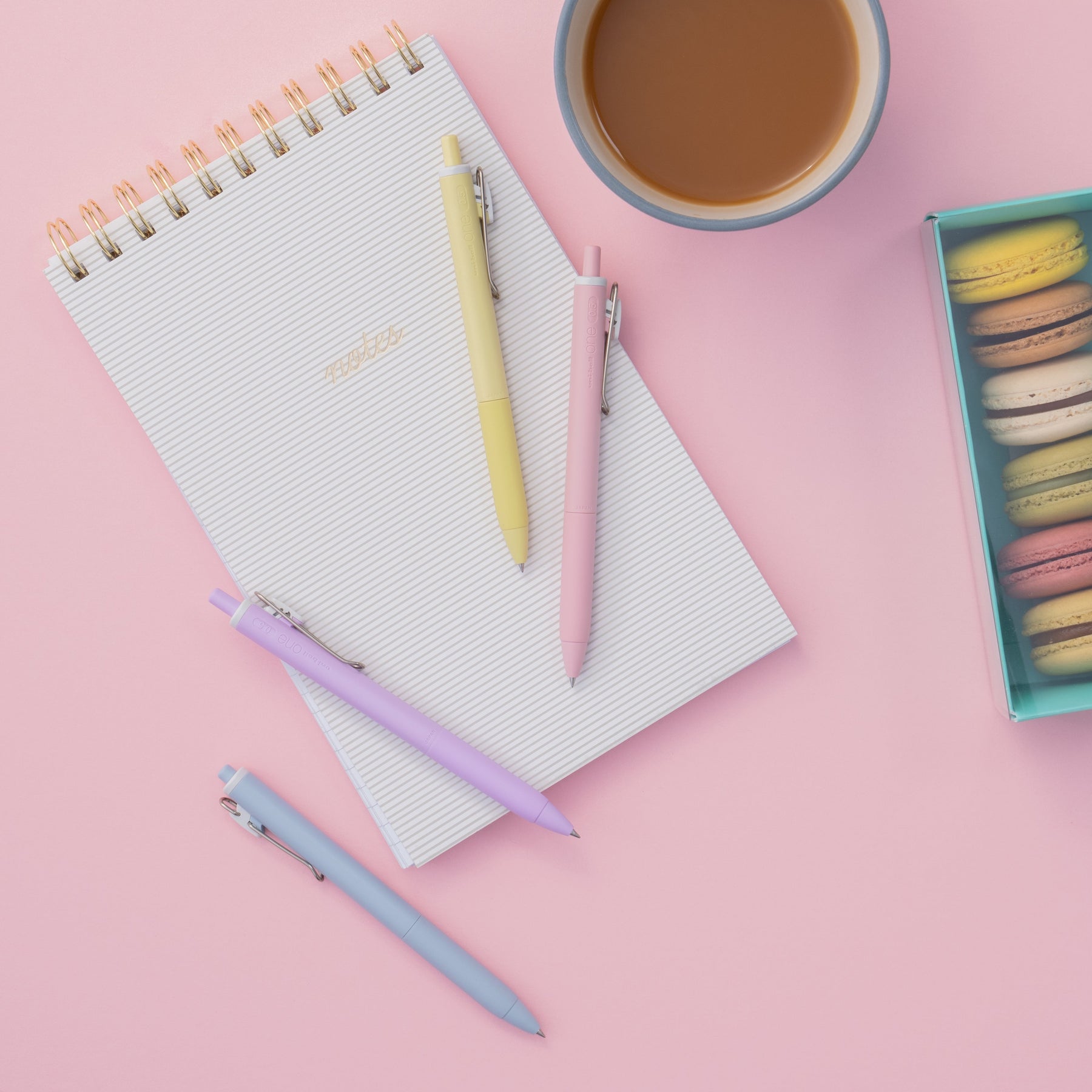 uniball™ ONE Retractable Gel Pen, Limited Edition Macaron Colors