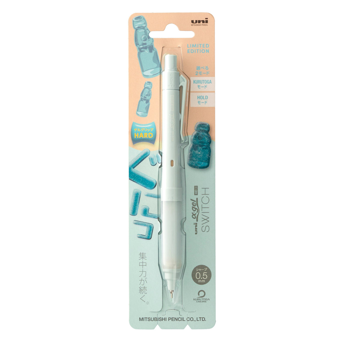 uniball™ Alpha Gel Switch Mechanical Pencil Hard Grip, Limited Edition Gummy Colors