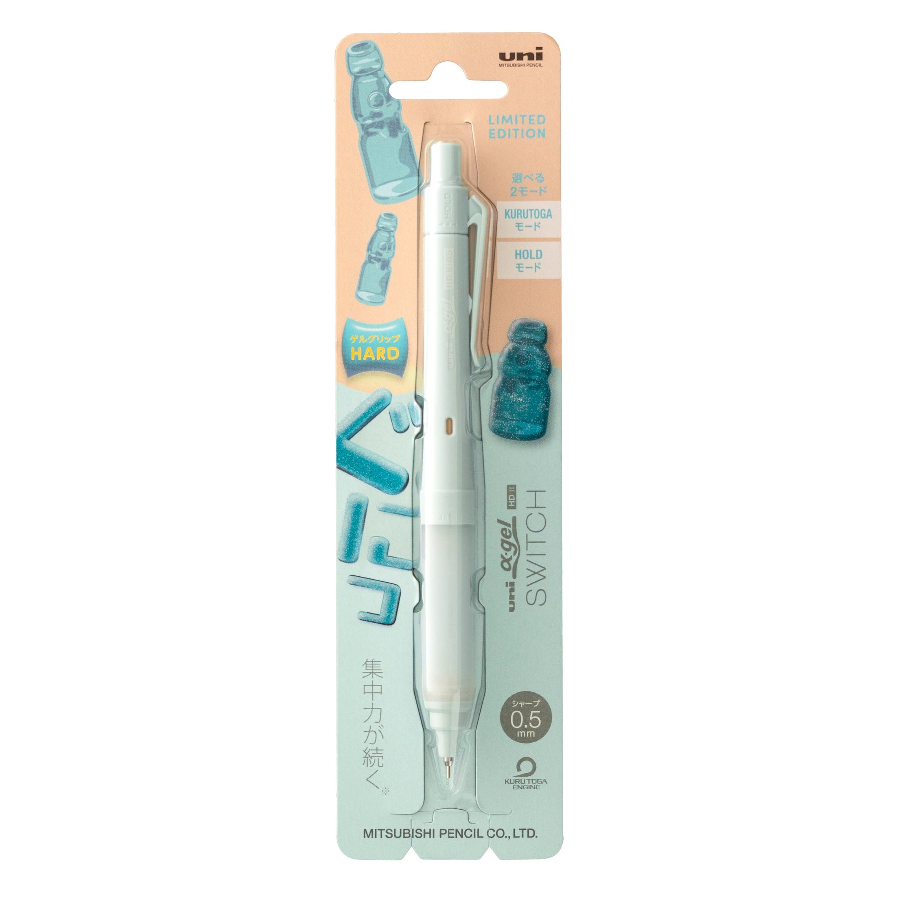 uniball™ Alpha Gel Switch Mechanical Pencil Hard Grip, Limited Edition Gummy Colors