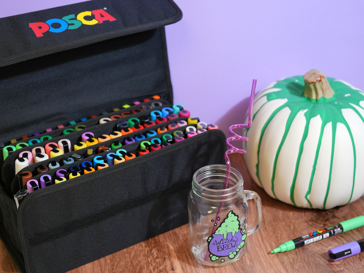 uni® POSCA® PC-3M & PC-5M, 105 Count, Exclusive Special Edition Kit