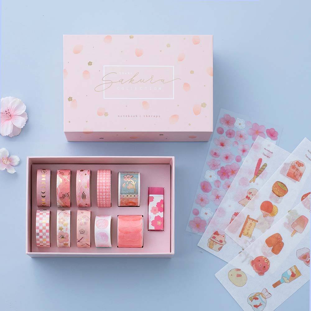 Tsuki 'Sakura Edition' Washi Tape Set ☾