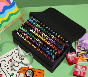 uni® POSCA® PC-3M & PC-5M, 105 Count, Exclusive Special Edition Kit