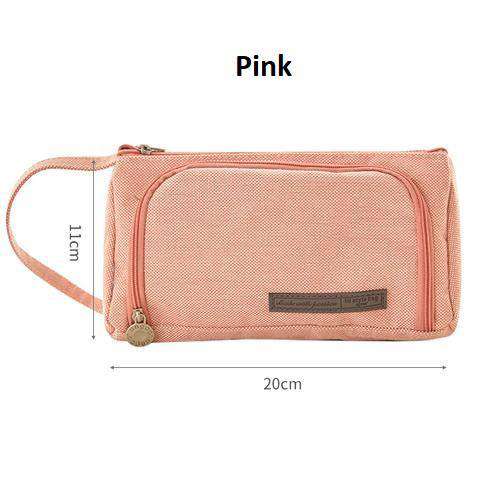 Pouched Stationery Organiser Pencil Case