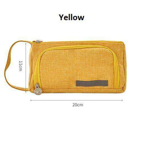 Pouched Stationery Organiser Pencil Case