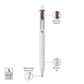 uniball™ ONE, Gel Pen, White Barrel