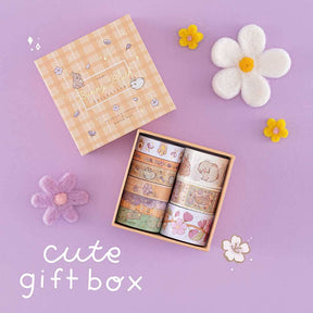 Tsuki ‘Bunny Blush’ Washi Tape Set ☾ x @blossom_bujo