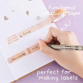 Tsuki ‘Bunny Blush’ Washi Tape Set ☾ x @blossom_bujo