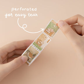 Tsuki ‘Cottage Friends’ Washi Tape Set ☾