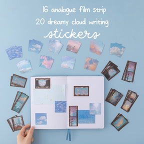 Tsuki ‘Cloud Dreamland’ Scrapbook Sticker Set ☾