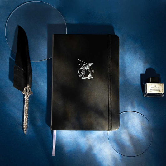 Tsuki ‘Crystal Nights’ Limited Edition Luxury Bullet Journal ☾ @MilkTuArt Collab!