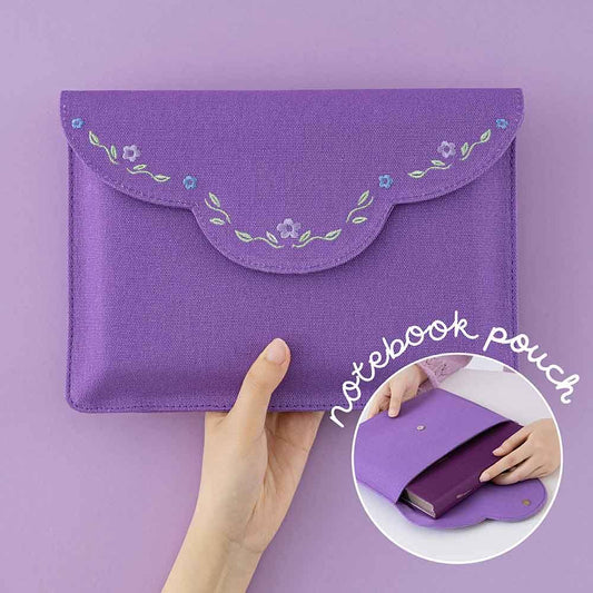 Tsuki ‘Enchanted Garden’ Notebook Pouch ☾