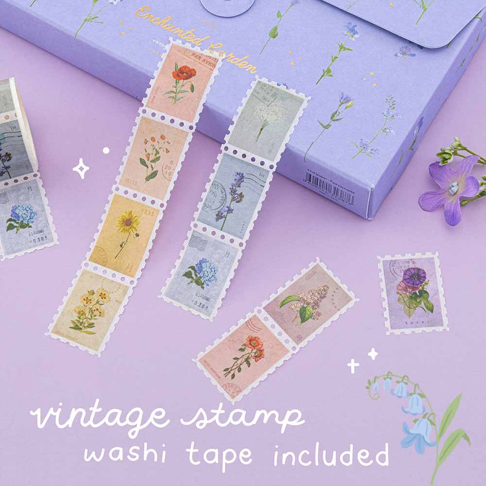 Tsuki ‘Enchanted Garden’ Scrapbook Sticker Set ☾