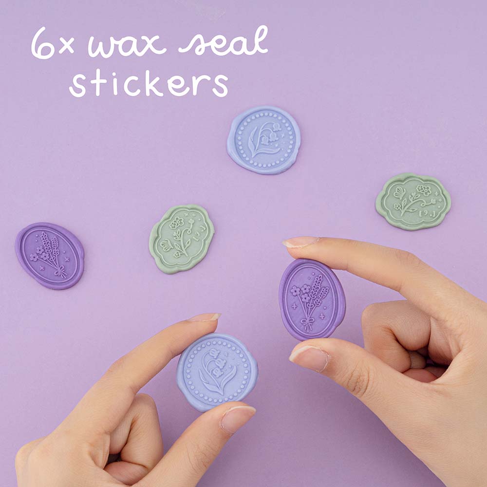 Tsuki ‘Enchanted Garden’ Scrapbook Sticker Set ☾