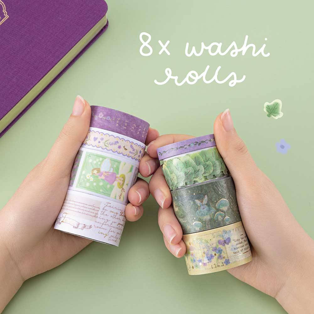 Tsuki ‘Enchanted Garden’ Washi Tape Set ☾