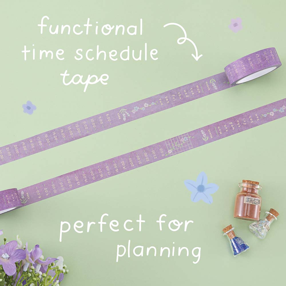 Tsuki ‘Enchanted Garden’ Washi Tape Set ☾