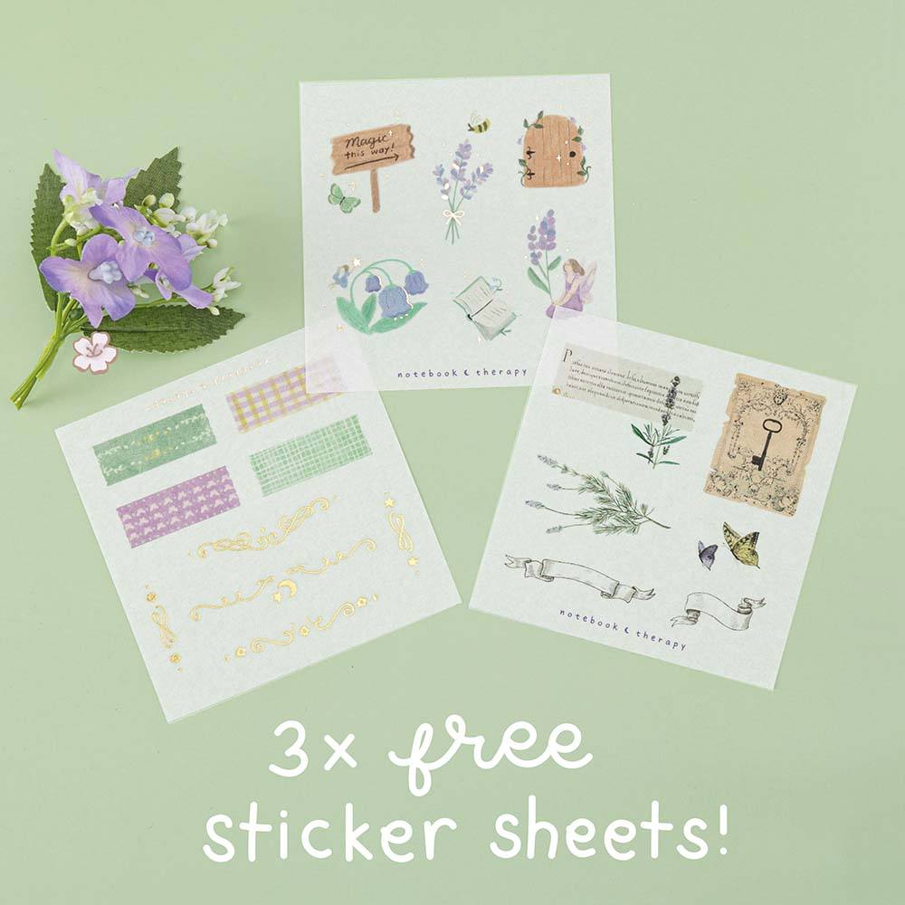 Tsuki ‘Enchanted Garden’ Washi Tape Set ☾