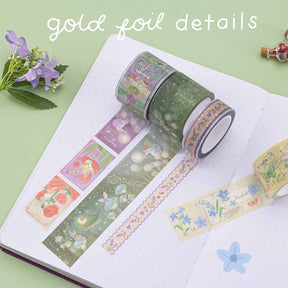 Tsuki ‘Enchanted Garden’ Washi Tape Set ☾