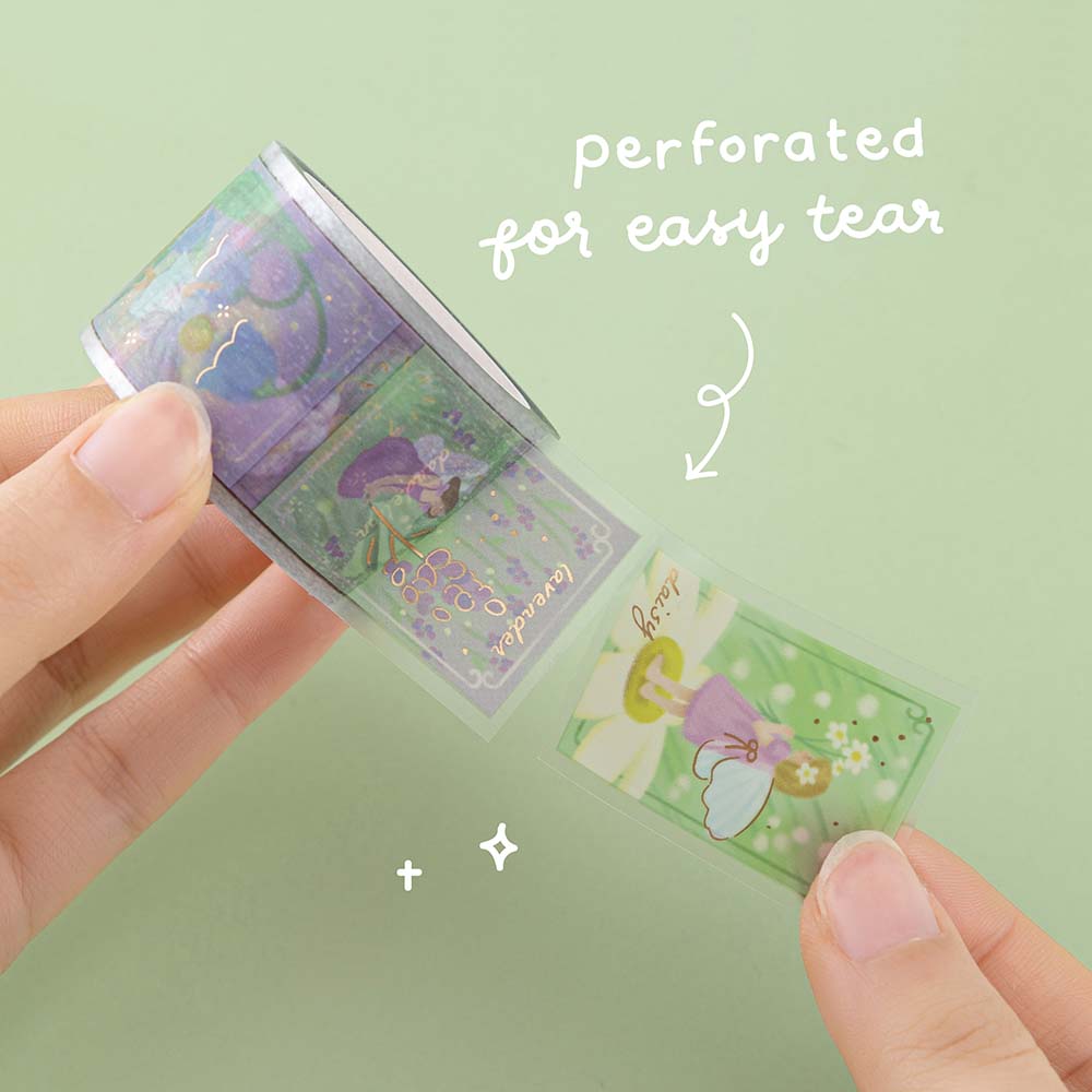 Tsuki ‘Enchanted Garden’ Washi Tape Set ☾