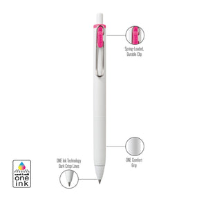 uniball™ ONE, Gel Pen, White Barrel