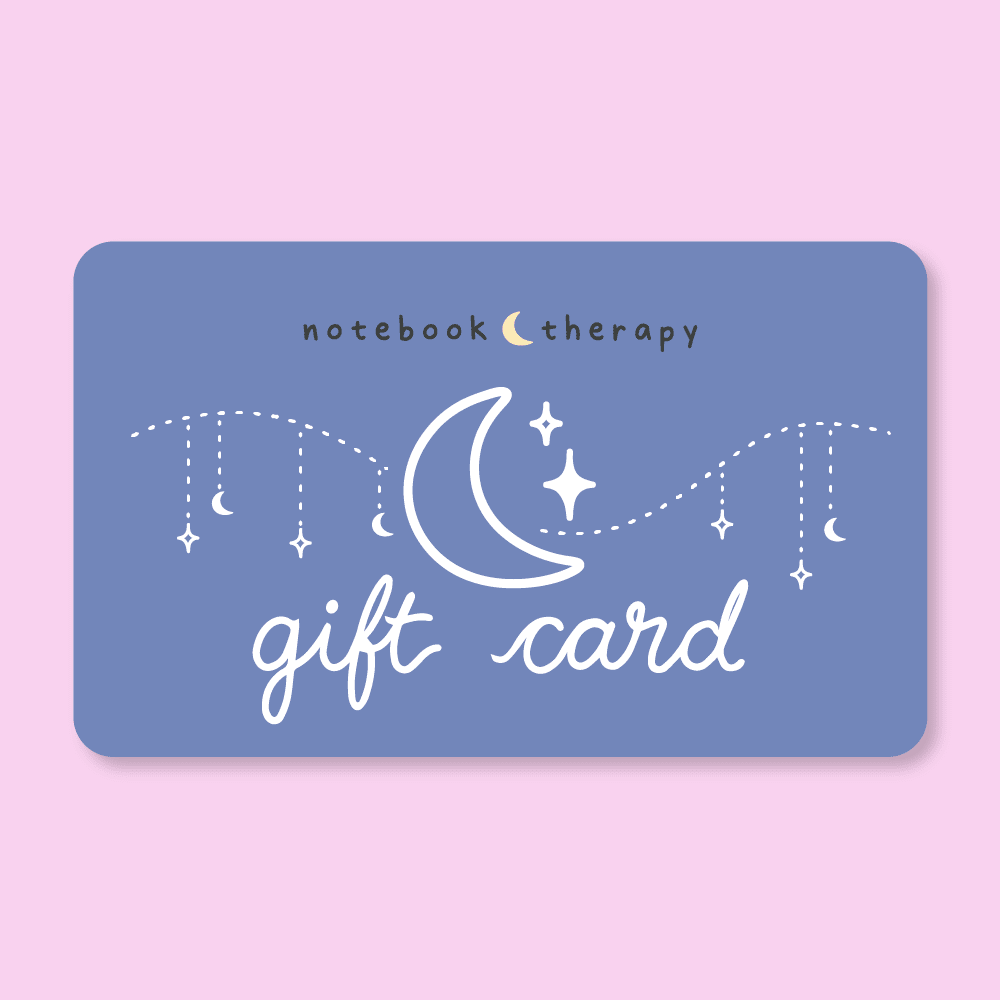 Notebook Therapy Gift Card