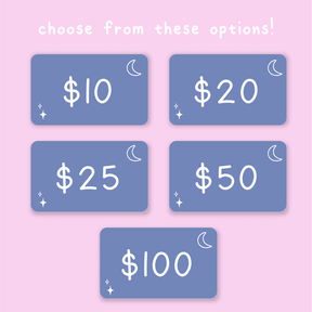 Notebook Therapy Gift Card