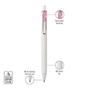 uniball™ ONE, Gel Pen, White Barrel