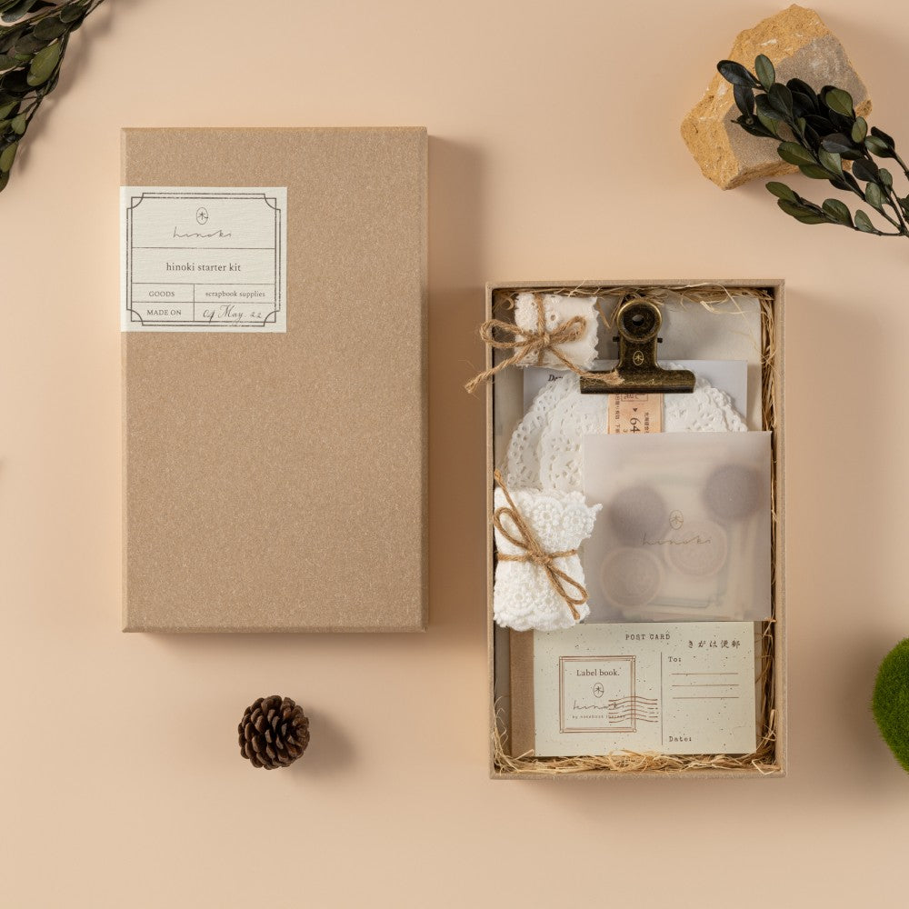 Hinoki - Scrapbook Ephemera Starter Set
