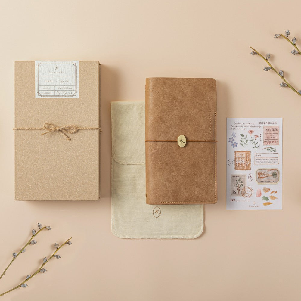 Hinoki - No.01 Travel Notebook
