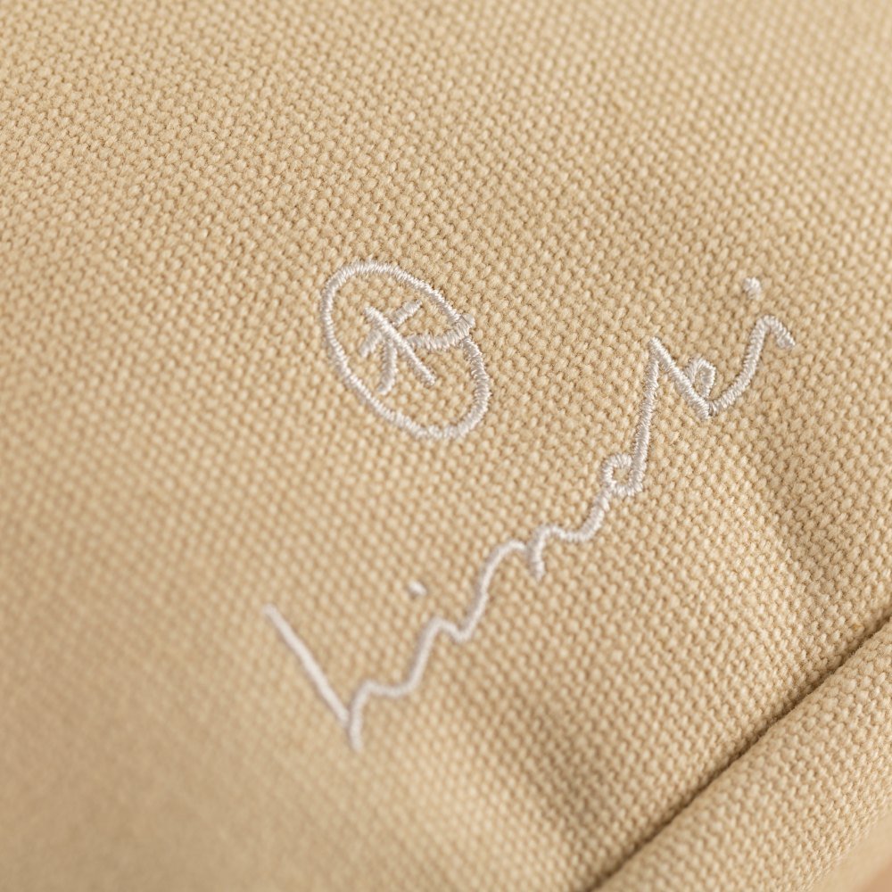 Hinoki - Cream Canvas Travel Pouch