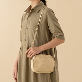 Hinoki - Cream Canvas Travel Pouch
