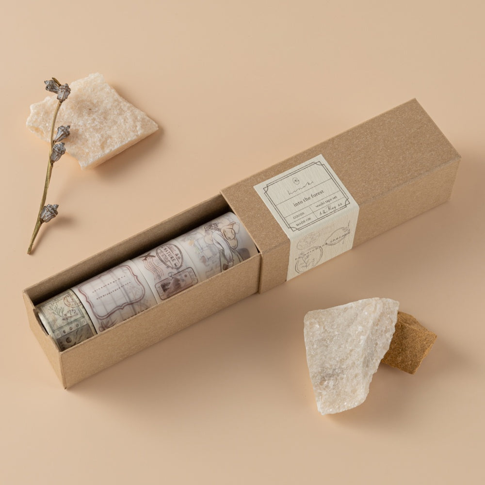 Hinoki - ‘Into the Forest’ PET + Washi Tape Set