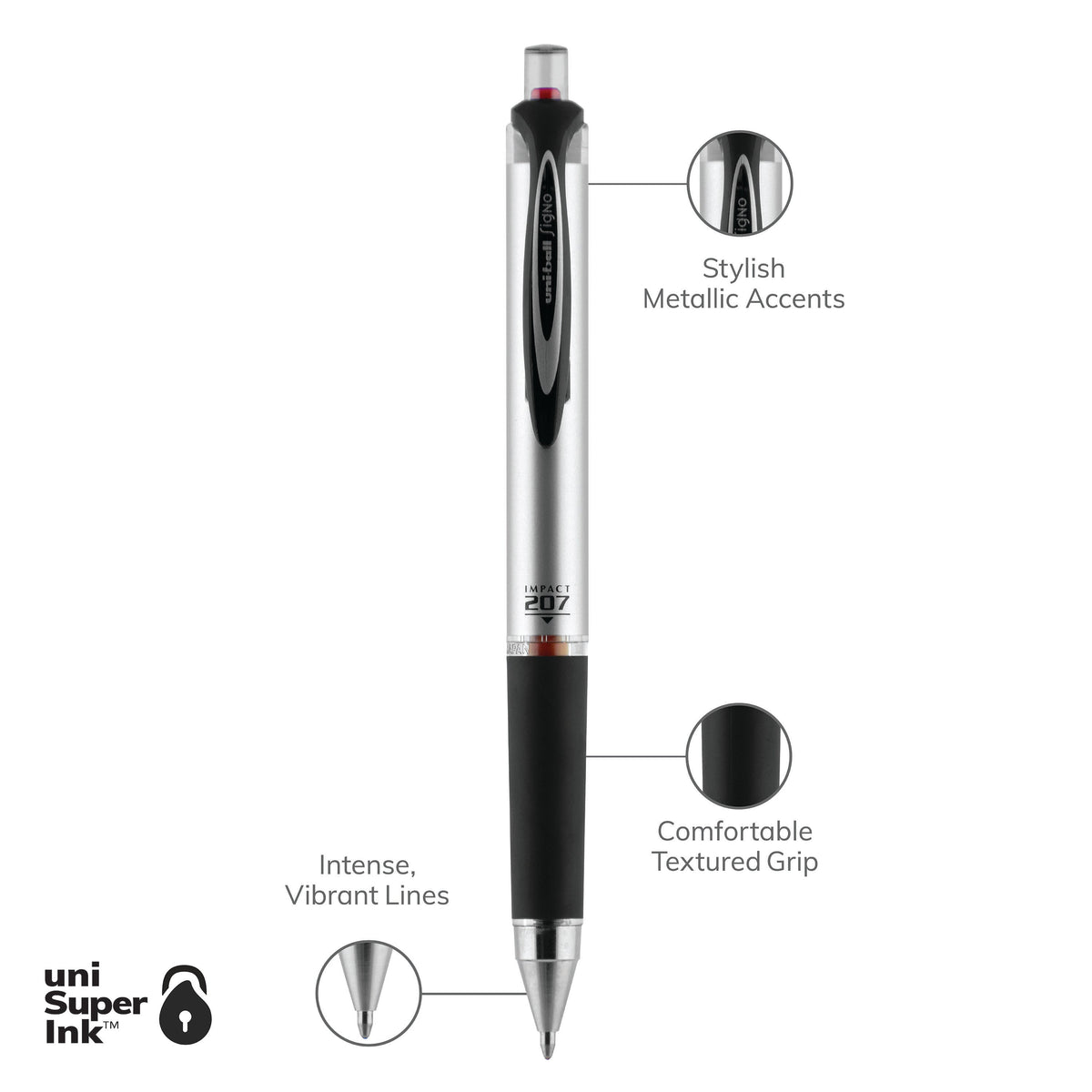 uniball™ 207 Impact RT, Gel Pen