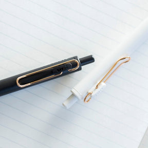 uniball™ ONE Retractable Gel Pen, Limited Edition Gold Clips