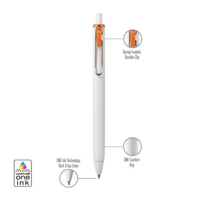 uniball™ ONE, Gel Pen, White Barrel