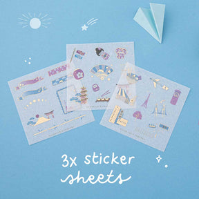 Tsuki ‘Sights of Japan’ Washi Tape Set ☾