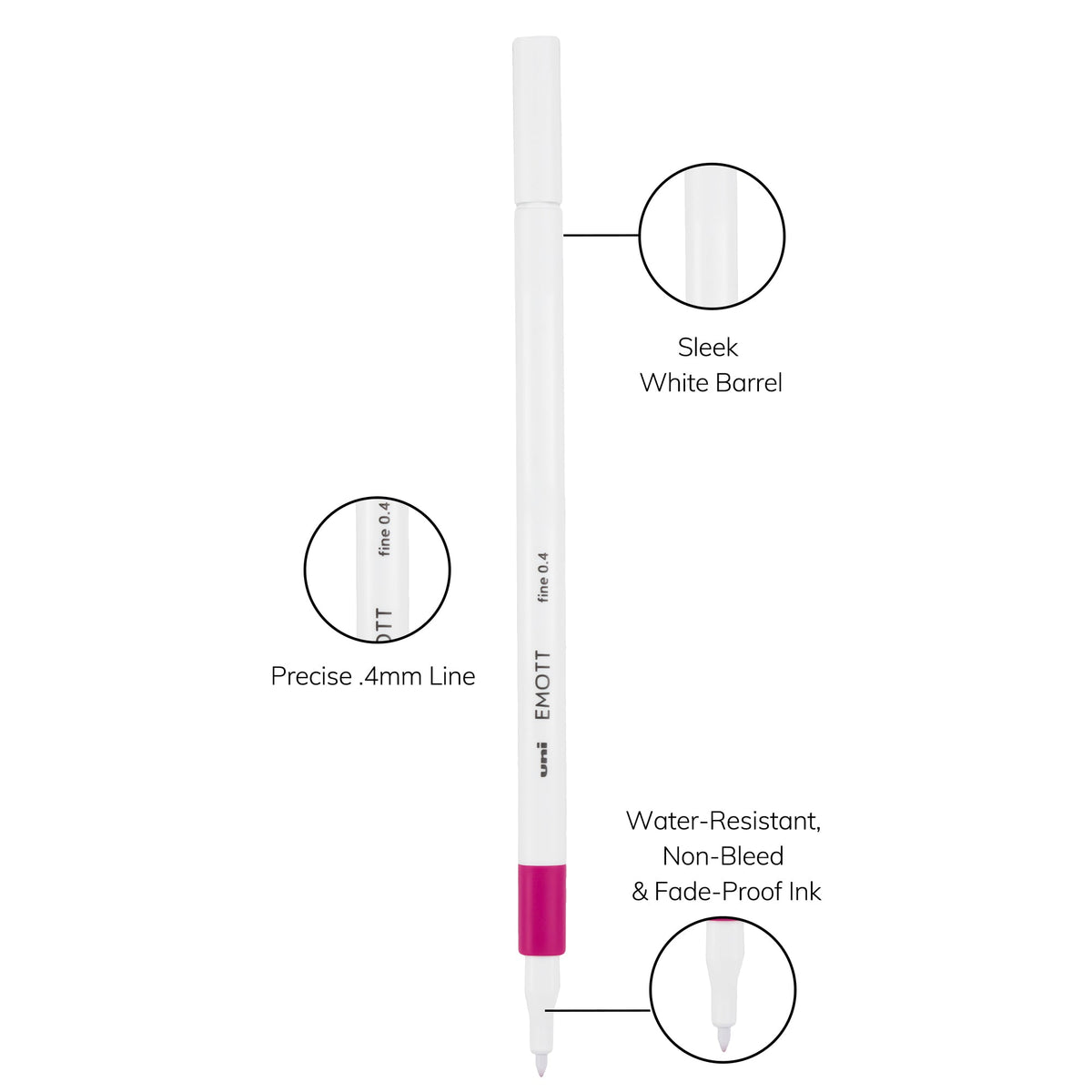 uni® EMOTT, Fine Line Marker
