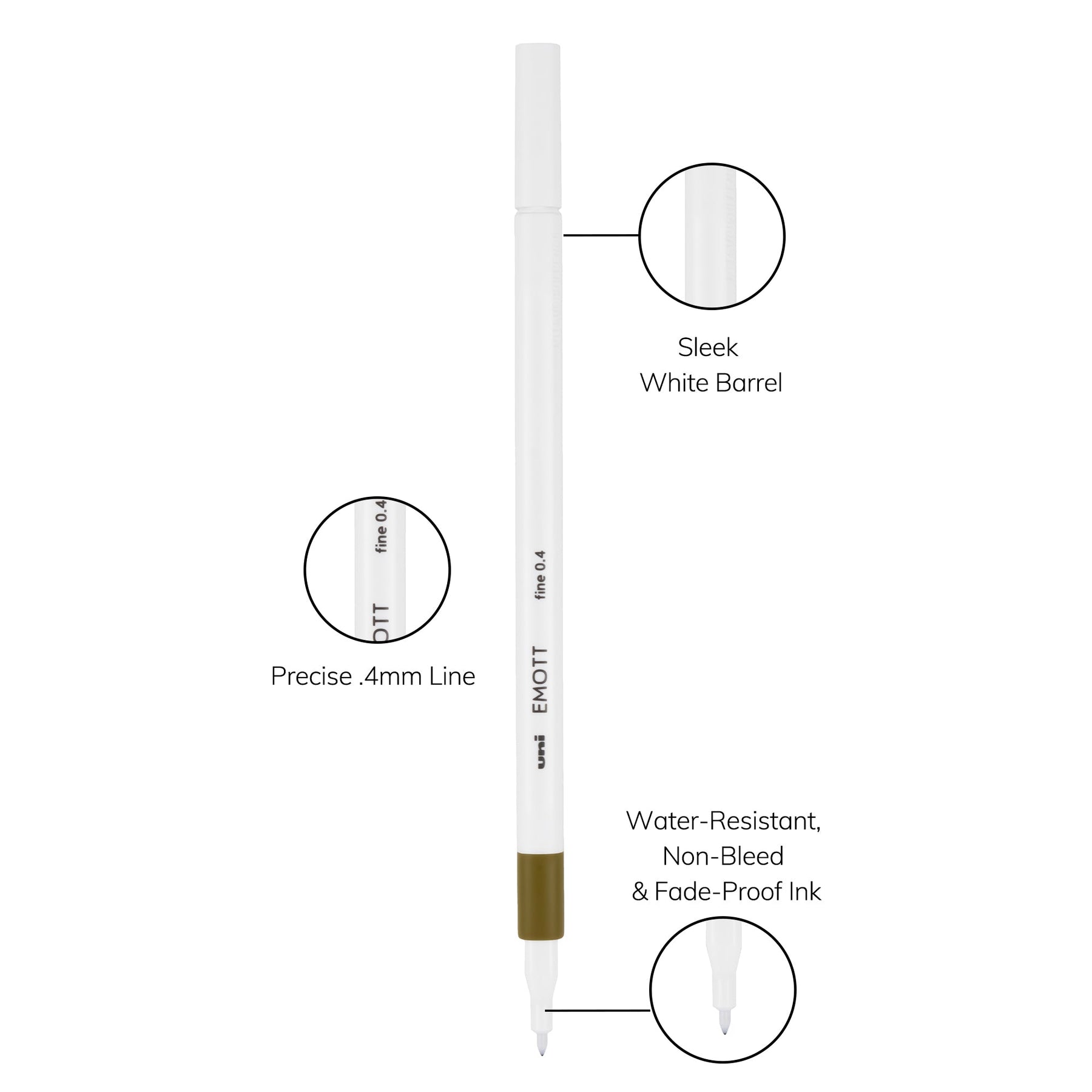 uni® EMOTT, Fine Line Marker