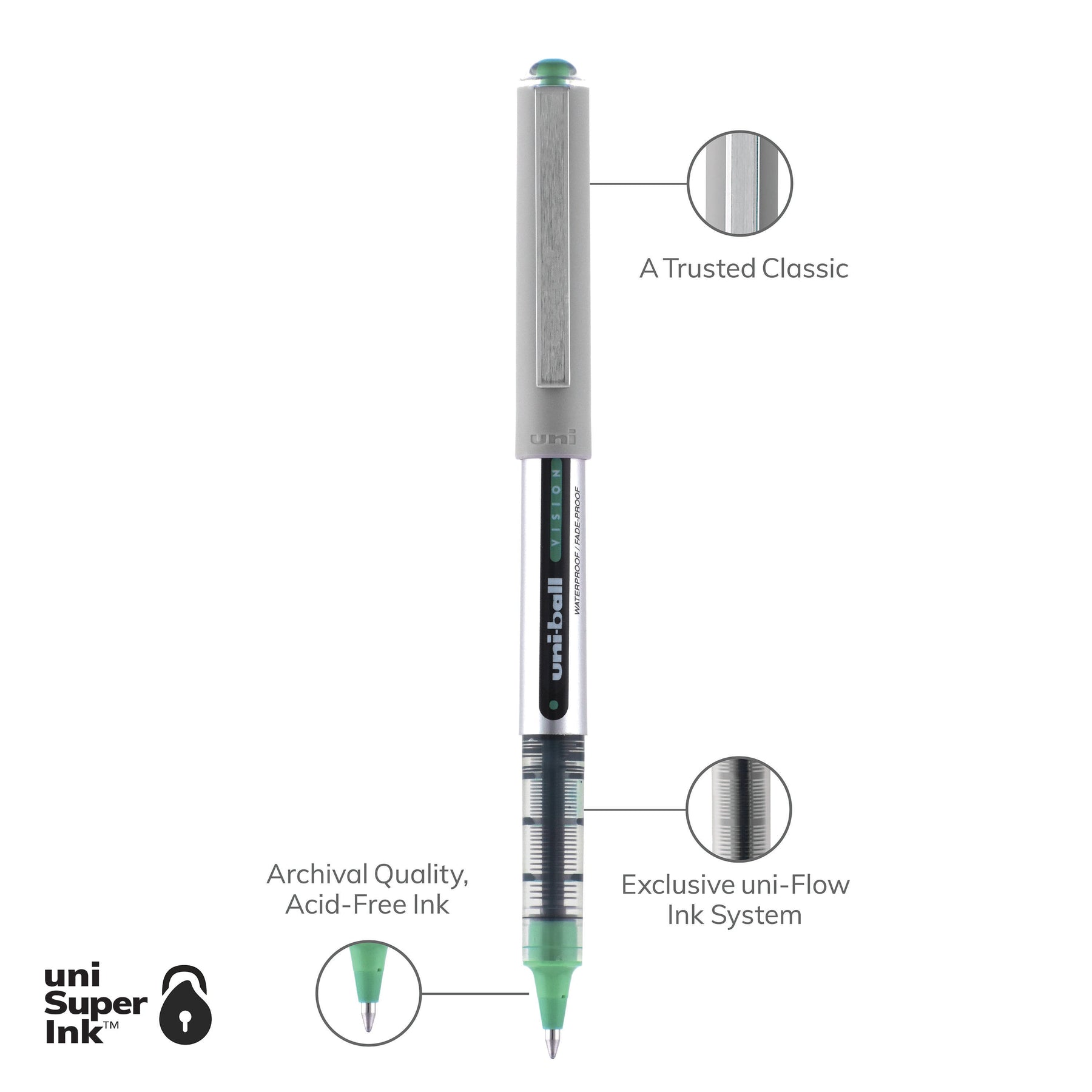 uniball™ Vision Needle, Rollerball Pen