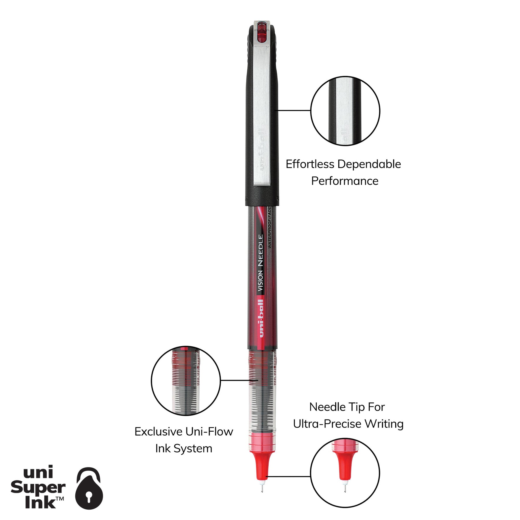uniball™ Vision Needle, Rollerball Pen