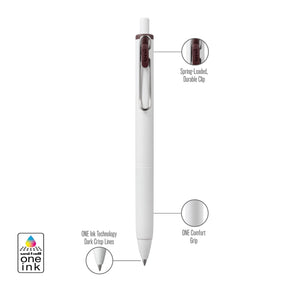 uniball™ ONE, Gel Pen, White Barrel