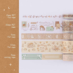 Tsuki ‘Nara’ Washi Tape Set ☾