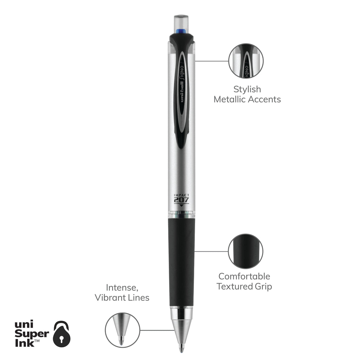uniball™ 207 Impact RT, Gel Pen